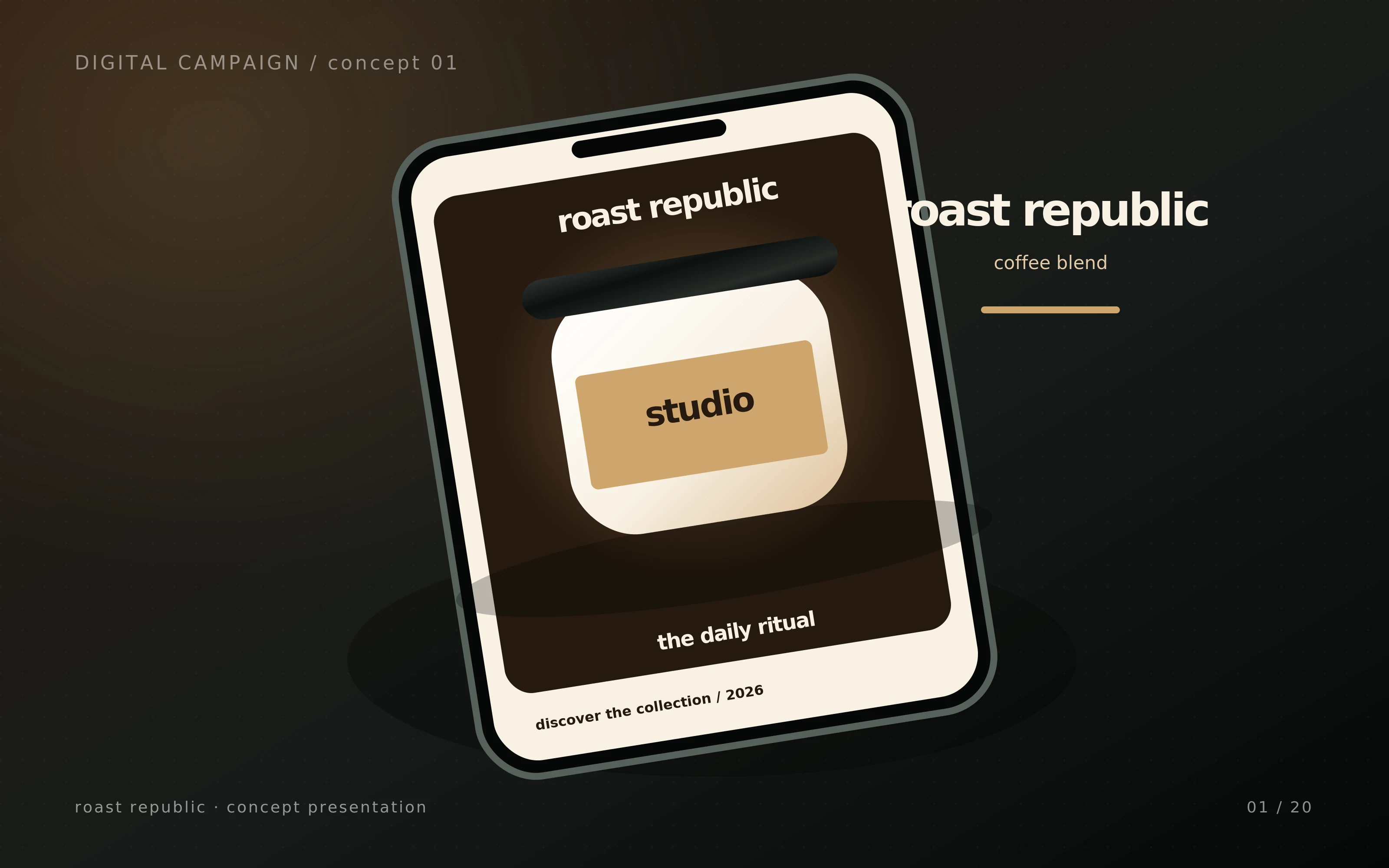 dijital reklam örnek konsept mockup